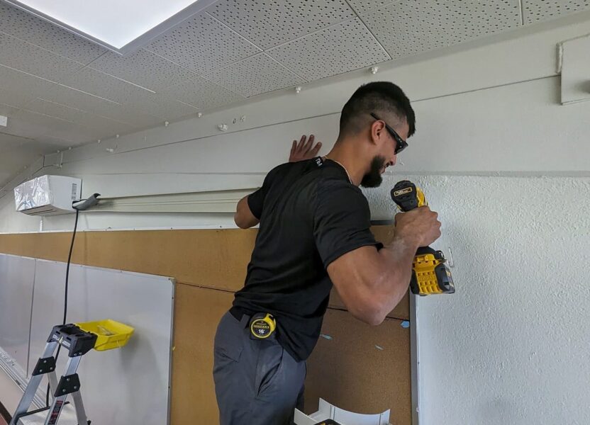 Installation of air conditioner