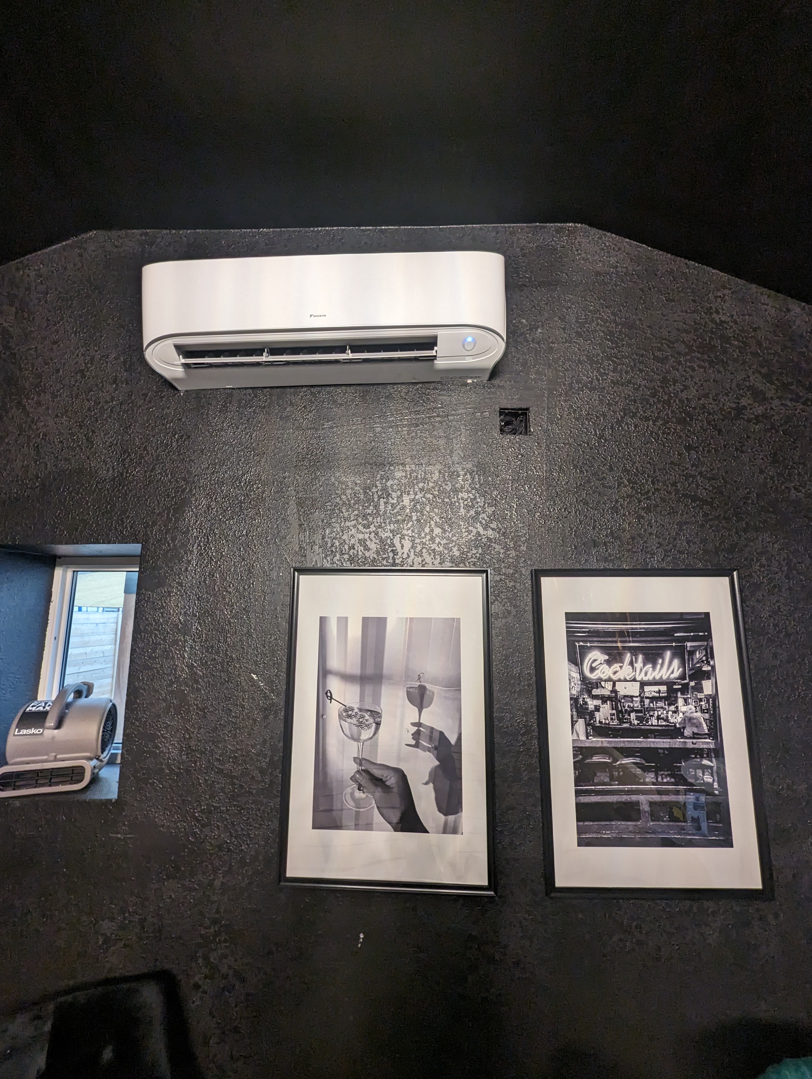 A wall mounted mini-split in Edgewater, CO