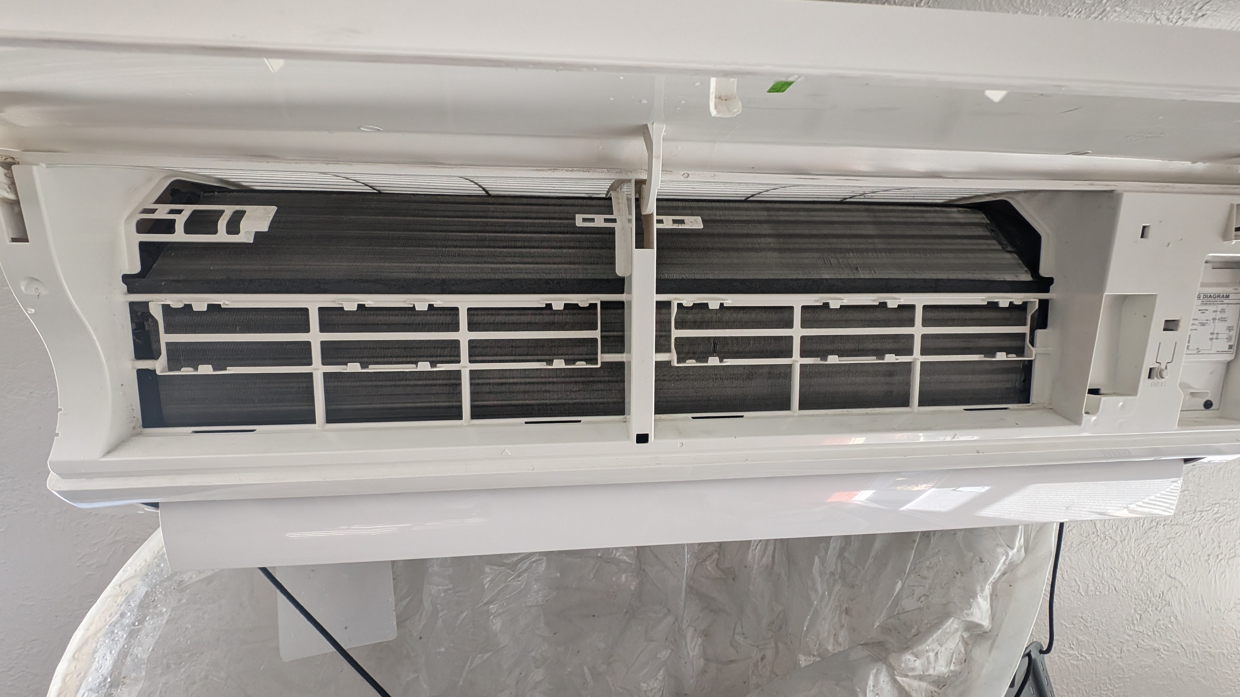 A wall-mounted Split AC system in Edgewater, CO