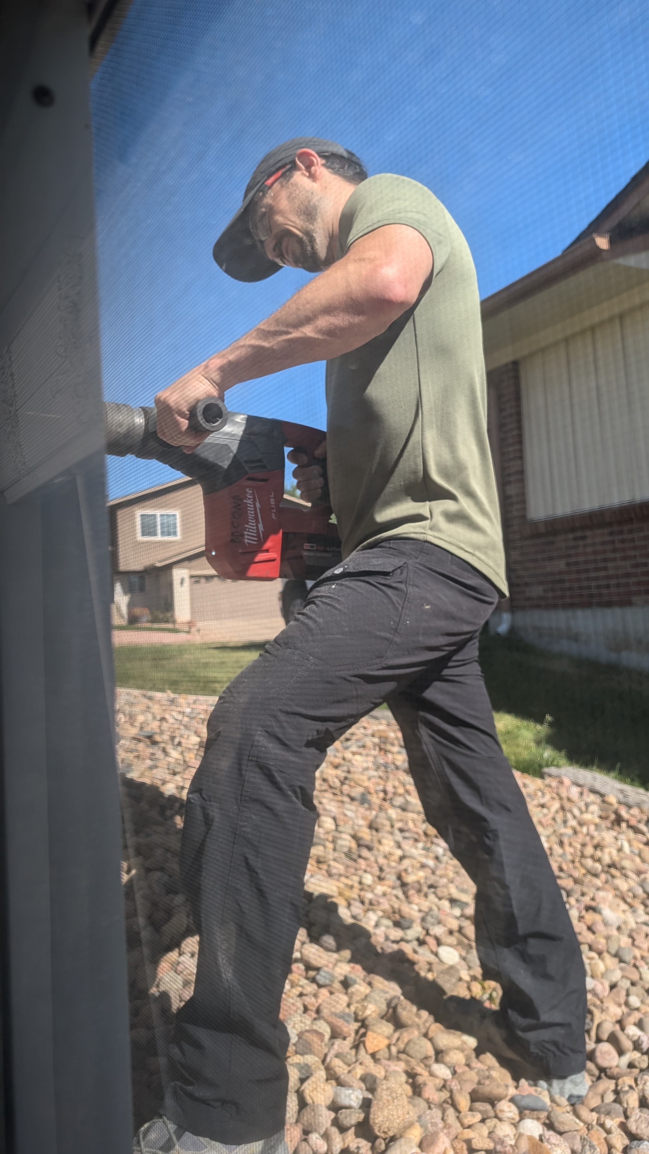 A Bronco Breze tech installing a mini-split in Edgewater, co