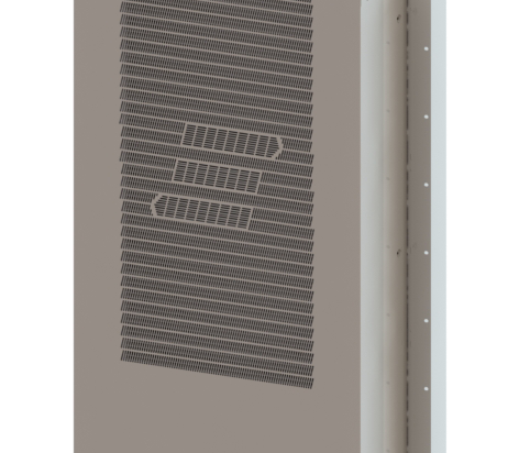 Dantherm PrecisionAir 14000 mid-mount 48 VDC shelter air conditioner